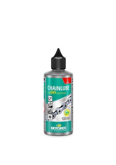 Motorex Dry Kuru Koşullar Zincir Yağı 100ml Gri - Yeşil