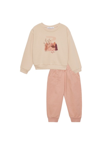 Xo Kids Kız Çocuk Pantolon 9ay-4 Yaş 57609 Pudra