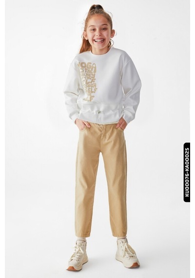 Xo Kids Kız Çocuk Venüs Pantolon 8-14 Yaş 54747 Vizon