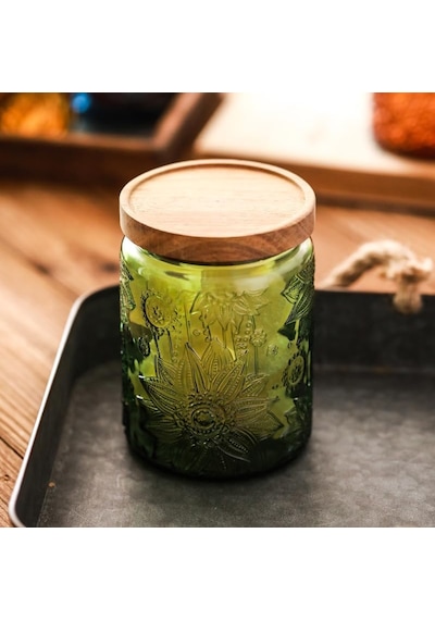 Vintage Cam Kavanoz, Yeşil Ayçiçeği Saklama Kavanozu, 23.7 Fl Oz, Masif Ahşap Kapaklı, Gevşek Çay Saklama, Mutfak Kutuları, Banyo Tuzları İçin, Çamaşır Deterjanı, Reçel, Kahve, Şeker, Kurabiye Çok Renkli Vintage Cam Kavanoz, Yeşil Ayçiçeği Saklama Kavanozu, 23.7 Fl Oz, Masif Ahşap Kapaklı, Gevşek Çay Saklama, Mutfak Kutuları, Banyo Tuzları İçin, Çamaşır Deterjanı, Reçel, Kahve, Şeker, Kurabiye Çok Renkli