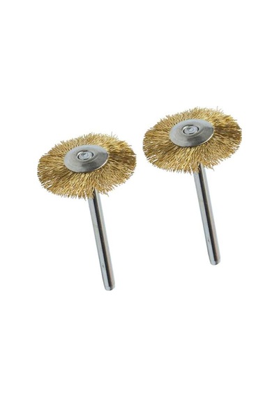 Merttools Pimli Dairesel Prinç Tel Fırça 25 Mm 2 Adet - 3 Mm
