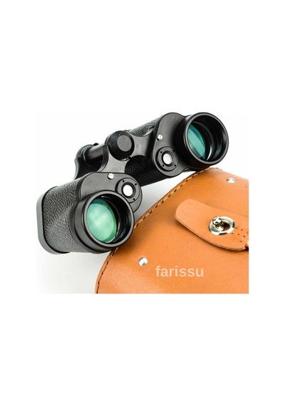8x30 Profesyonel Rus Dürbünü Özel Deri Çantasıyla Siyah