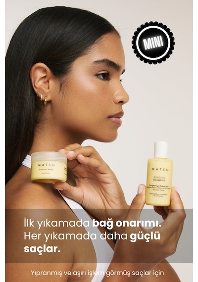 Matsu Bonding Bağ Yapılandırıcı Şampuan 70 ml | Kırılma Karşıtı & Anti-Frizz Seyahat Boy