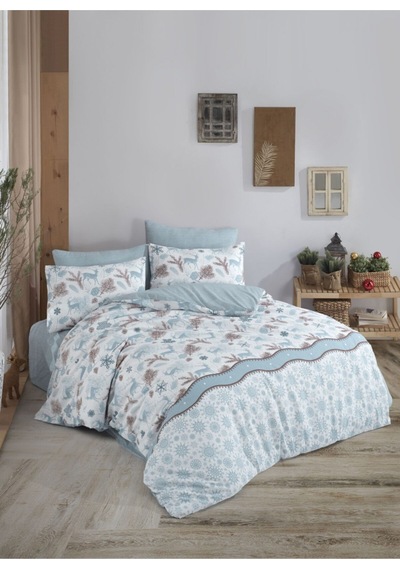 Mystory Home  Çift Kişilik Nevresi Takımı Yılbaşı