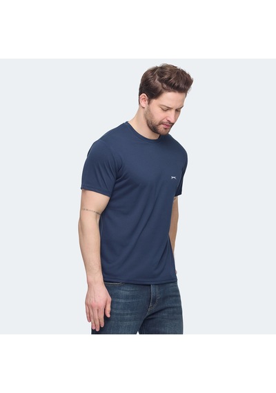 Slazenger KRATER Erkek  Lacivert Tişört
