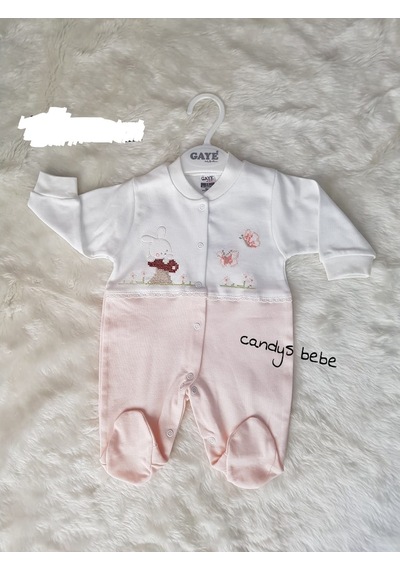 Candysbebe Bebek Tulumu Pembe