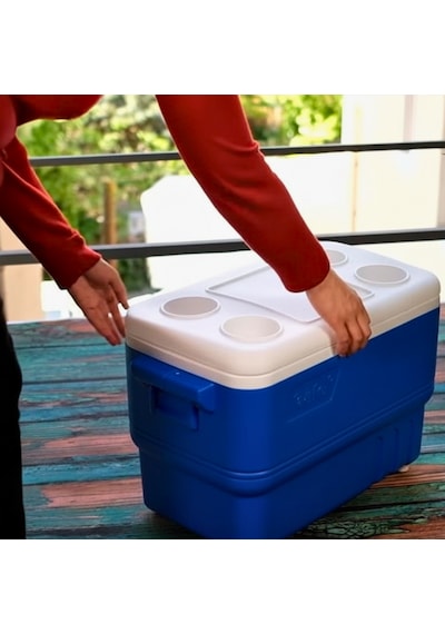 38 Lt Buzluk Termos 1031 Cooler Box -9 Mavi