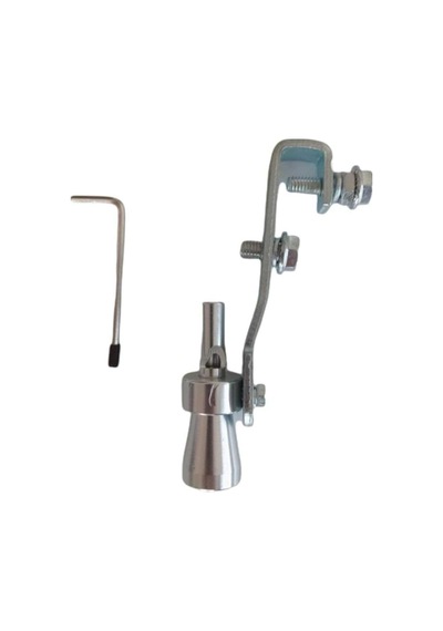 Otodonatım Egzoz Ucu Aparatı, Turbo Sound, Islık Ve Rüzgar Sesi, Alüminyum, 10 Cm