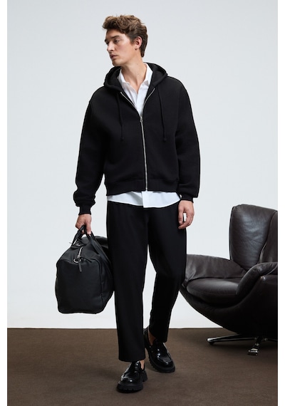 Grimelange ASHBY Erkek Kapüşonlu Fermuarlı Cepli Kordonlu Regular Fit Siyah Sweatshirt Grimelange ASHBY Erkek Kapüşonlu Fermuarlı Cepli Kordonlu Regular Fit Siyah Sweatshirt