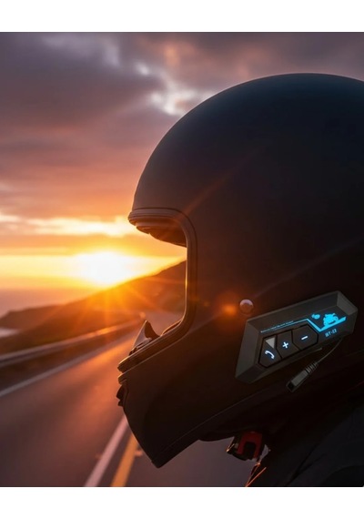 15 20 Saat Müzik Süreli Kask İçi Bluetooth Kulaklık