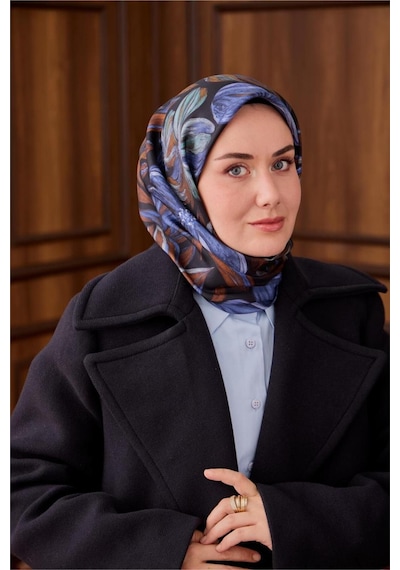 Silk Home Twill İpek Eşarp 11493-09 Siyah