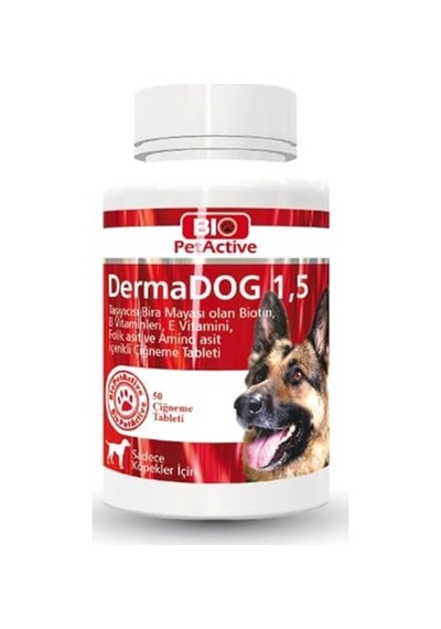 Biopetactive Dermadog Köpek Vitamini 75 Gr - 50 Tablet
