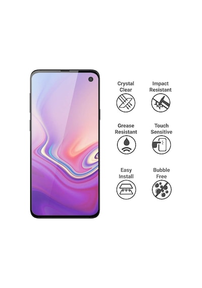 Samsung Uyumlu Galaxy S10E Tam Kaplayan Ekran Koruyucu