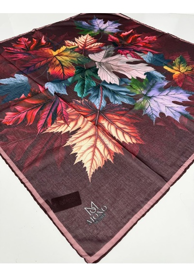 Mono Scarfs Soft Pamuk Eşarp-06109 Bordo