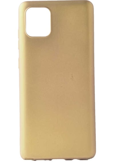 Samsung Uyumlu Galaxy A91 S10 Lite Kılıf Zore Premier Silikon Kapak Saks Mavi