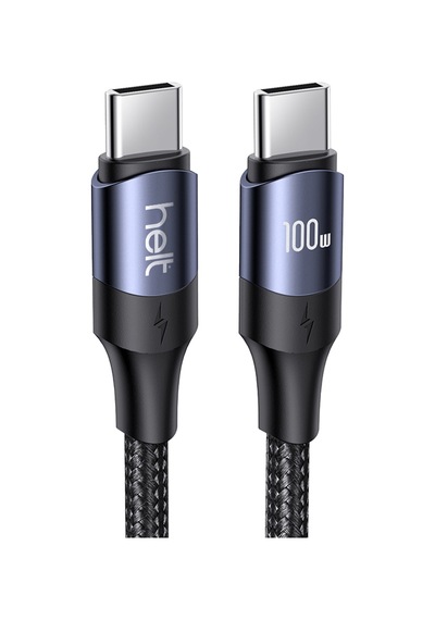 Helt Ht-dc15 100w Pd İp Örgü 120 Cm Type-c To Type-c Şarj Ve Data