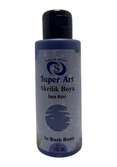Art Multisurface Akrilik Boya 100 Ml Gece Mavi Renkli
