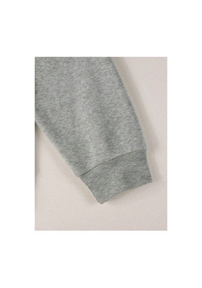 Medinenur Originals Baskılı Kapüşonlu Sweatshirt Gri