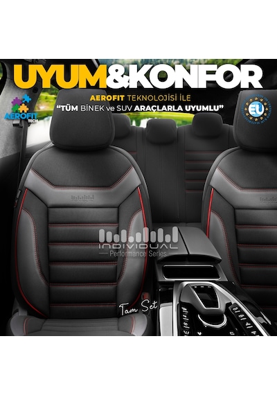 Otom Individual Design Ekstra Destekli Oto Koltuk Kılıfı - 550061876