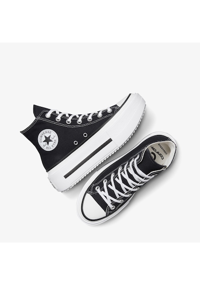 Converse Chuck Taylor All Star Lift Double Stack Kadın Siyah Sneakera12975c