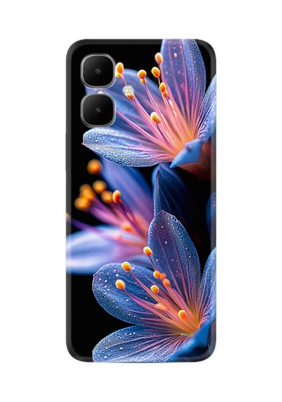 Infinix Smart 10 Kılıf Boutique Baskılı Resimli Rekli Çiçekler Pcode -015