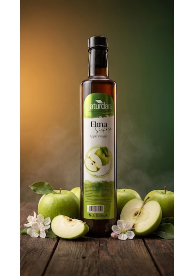 Yeşil Elma Sirkesi 6x500ml