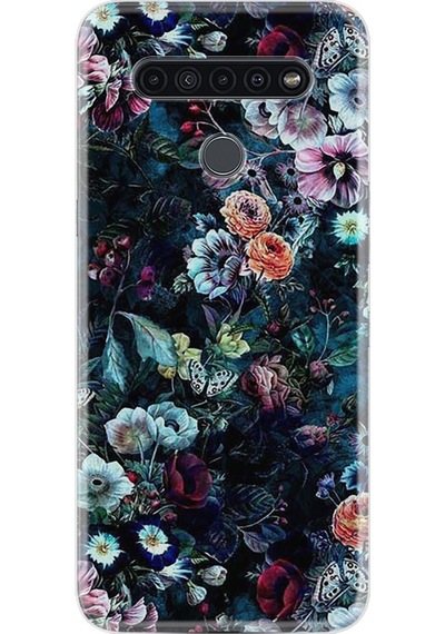 LG Uyumlu K61 Kılıf Desenli Great Flowers 1304