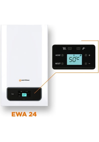 Warmhaus Ewa 24 Full Premix Yoğuşmalı Kombi Baca Dahil 24 kW