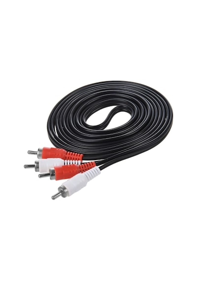 Tunex Wm 1097 2 Rca Erkek + 2 Rca Erkek Siyah 20 Metre Kablo