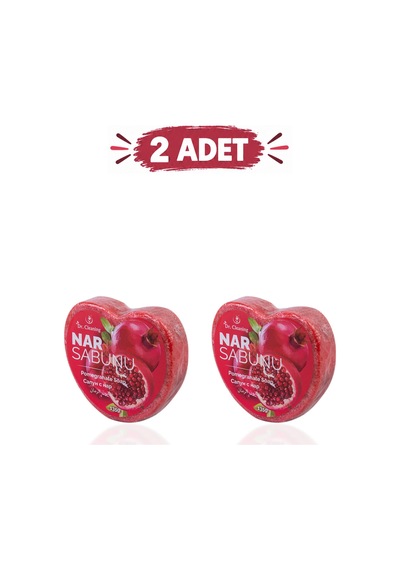 Dr.cleanıng - 591 - - Nar Sünger Sabun 135 Gr - 2 Adetlık - Shophnrl - Set Ürün Diğer