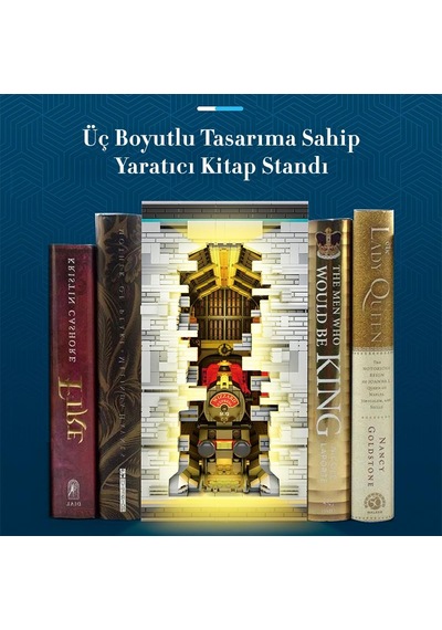 Reobrix Wizzard Train Book 66031 Brick Yapım Seti