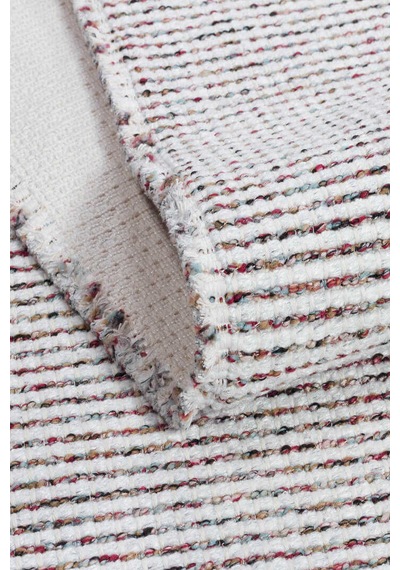 Bohem Şönil Pamuklu Jaipur Örgülü Kilim Dokuma Halı Jp02 Kırmızı