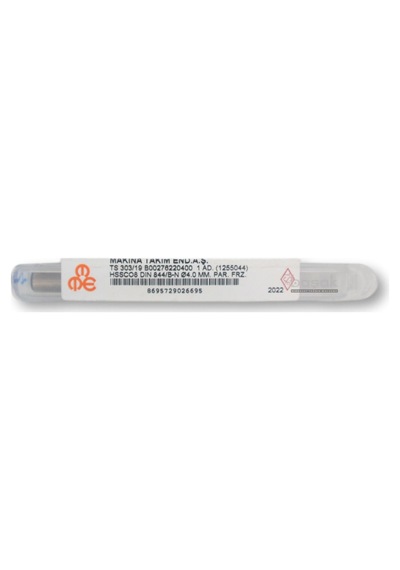 Mte 4 Mm Uzun Parmak Freze Hss-co8 Dın 844/b-n
