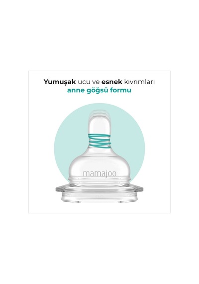 Mamajoo Antikolik Biberon 150 Ml 0 Ay+ Yavaş Akışlı