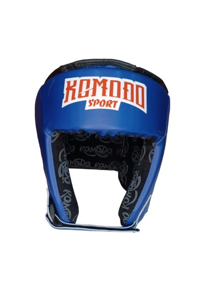 Komodo Sport Kick Boks Kaskı/muay Thai Kaskı/boks Kaskı Kbkk-5001 Mavi