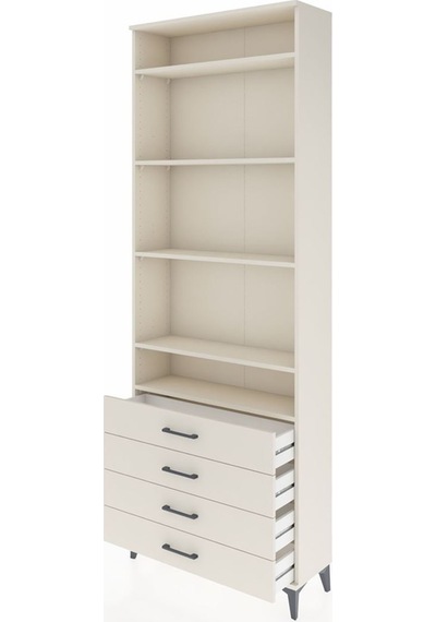 Arges Dolap 5 Raflı 4 Çekmeceli 88x30x243 Aytaşı-aytaşı Aytaşı