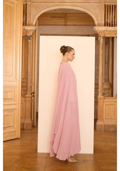 Senna Rosalın Dress Ekinezya Açık Fuşya
