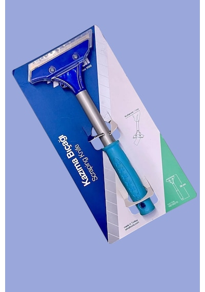 Yenal Kazıma Bıçağı Kısa 27,5 Cm 18 Mm Bıçak Kırmızı - Mavi