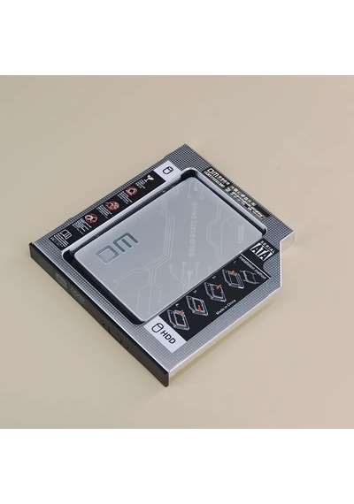 DM DW127S 12.7mm SATA 3.0 2.5" inch SSD HDD Laptop Caddy Kızak Kutusu