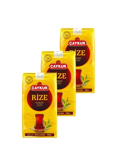 Rize Turist Dökme Çay 200 Gr. Üçlü Paket