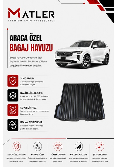 Volvo Xc90 2017 Model Bagaj Havuzu