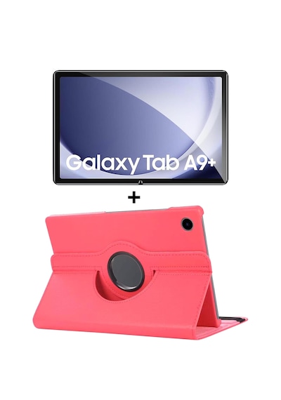Samsung Galaxy Tab A11+ Plus/a9+ 11-ınch 2025/2023 Uyumlu 360 Dönen Standlı Kılıf Dönerli Kılıf