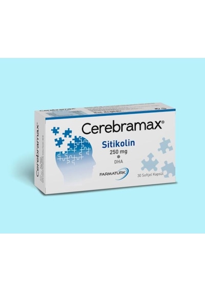 Cerebramax Bellek Dikkat  250 Mg Balık Yağı 30 Kapsül