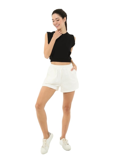 Scorp Spica Kadın Crop Atlet Siyah