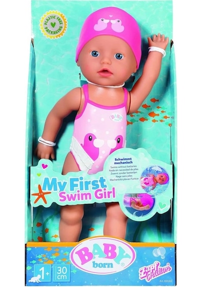 835302 Baby Born Yüzen Bebek Lizzie - 30cm