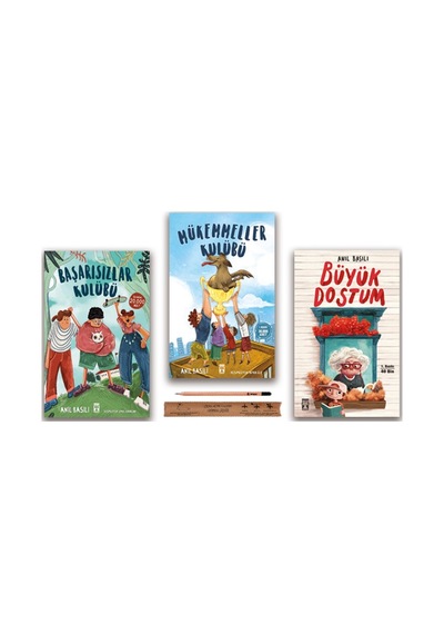Timaş İlk Gençlik Mükemmeller Kulübü - Başarısızlar Kulübü - Büyük Dostum Anıl Basılı Set 3 Kitap