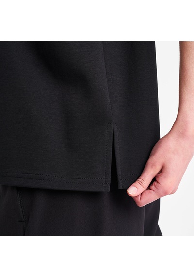 Lescon Siyah Kadın Kısa Kollu T-shirt 25n-2119