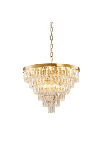 Bendigo Kristal Taşlı Avize Ra-avz- 3906-27-54 Gold