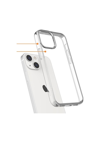 Apple Uyumlu iPhone 13 Mini Kılıf Şeffaf Silikon Hibrit Case Renksiz