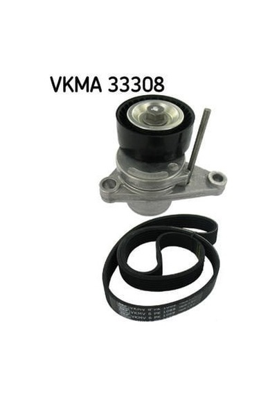 Citroen C3 2002-2006 Arası 1.1 İ, 1.4 İ Bivalent, 1.6 16v Skf Marka Vantilatör Kayış Seti
